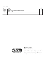 Preview for 28 page of Nieco BroilVection JF91 Owner'S Manual