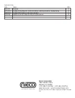 Предварительный просмотр 36 страницы Nieco BroiVection JF143 Owner'S Manual