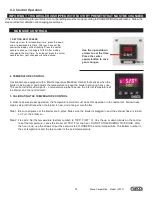 Предварительный просмотр 14 страницы Nieco JF93G Gas BroilVection Owner'S Manual