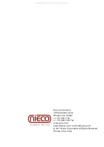 Предварительный просмотр 44 страницы Nieco JF94E Owner'S Manual