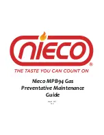 Nieco MPB94 Preventative Maintenance Manual предпросмотр