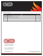 Предварительный просмотр 40 страницы Nieco MV 62 Series Owner'S Manual