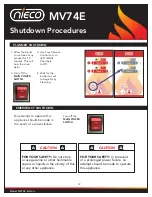 Preview for 12 page of Nieco MV74 Electric Owner'S Manual