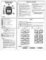 Preview for 1 page of Nielsen-Kellerman INTERVAL 2000xc Manual