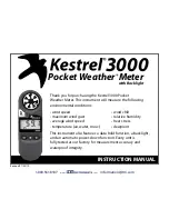 Nielsen-Kellerman Kestrel 3000 Instruction Manual предпросмотр