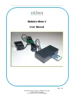 Предварительный просмотр 1 страницы Nielsen Mailable Meter 2 User Manual