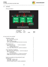 Предварительный просмотр 27 страницы NIEUWKOOP EC1200 User Manual