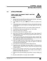 Preview for 26 page of nifty 170SD series Operating/Safety Instructions Manual