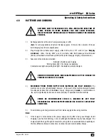 Preview for 34 page of nifty 170SD series Operating/Safety Instructions Manual