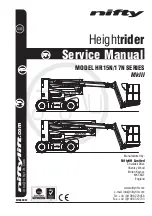 Предварительный просмотр 1 страницы nifty HYBRID DC HR15N Series Service Manual