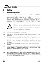 Preview for 8 page of nifty TM34M ECO Series Operating And Safety Instructions Manual