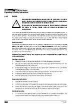 Preview for 28 page of nifty TM34M ECO Series Operating And Safety Instructions Manual