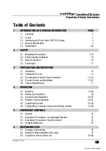 Preview for 3 page of nifty TrackDrive TD150T Series Operating/Safety Instructions Manual