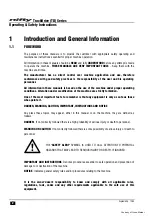 Preview for 4 page of nifty TrackDrive TD150T Series Operating/Safety Instructions Manual