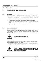 Preview for 14 page of nifty TrackDrive TD150T Series Operating/Safety Instructions Manual