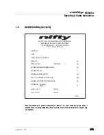 Preview for 7 page of NIFTYLIFT HR15 Operating/Safety Instructions Manual