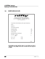 Preview for 8 page of NIFTYLIFT HR15 Operating/Safety Instructions Manual