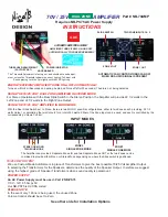 Preview for 1 page of Nigel B Design NB-70AMP Instruction Manual