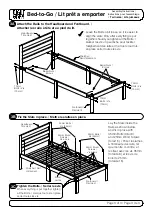 Preview for 3 page of Night & Day Furniture Bed-to-Go Assembly Instructions