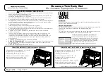 Preview for 2 page of Night & Day Furniture Cinnamon Twin Bunk Bed Assembly Instructions Manual