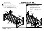 Preview for 5 page of Night & Day Furniture Cinnamon Twin Bunk Bed Assembly Instructions Manual