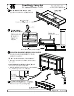 Preview for 3 page of Night & Day Furniture Clover Murphy Assembly Instructions