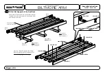 Preview for 4 page of Night & Day Furniture CONTINENTAL BILTMORE ARM Assembly Instructions Manual