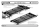 Preview for 5 page of Night & Day Furniture CONTINENTAL BILTMORE ARM Assembly Instructions Manual