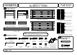 Night & Day Furniture CONTINENTAL FRAME ALBANY ARM Assembly Instructions Manual preview