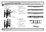 Предварительный просмотр 3 страницы Night & Day Furniture Dandelion Futon Bunk Bed Assembly Instructions Manual