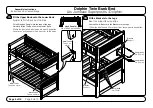 Preview for 9 page of Night & Day Furniture Dolphin Twin Bunk Bed Assembly Instructions Manual