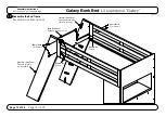 Preview for 15 page of Night & Day Furniture Galaxy Bunk Bed Assembly Instructions Manual