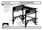 Предварительный просмотр 7 страницы Night & Day Furniture Ginger Full Loft Bunk Bed Assembly Instructions Manual