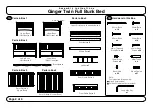 Предварительный просмотр 2 страницы Night & Day Furniture Ginger Twin Full Bunk Bed Assembly Instructions Manual