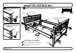 Предварительный просмотр 3 страницы Night & Day Furniture Ginger Twin Full Bunk Bed Assembly Instructions Manual