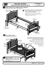 Preview for 2 page of Night & Day Furniture Molasses Headboard Assembly Instructions