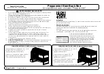 Preview for 2 page of Night & Day Furniture Peppermint Stair Bunk Bed Assembly Instructions Manual