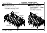 Preview for 6 page of Night & Day Furniture Peppermint Stair Bunk Bed Assembly Instructions Manual