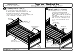 Preview for 8 page of Night & Day Furniture Peppermint Stair Bunk Bed Assembly Instructions Manual