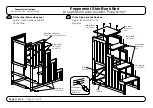 Preview for 11 page of Night & Day Furniture Peppermint Stair Bunk Bed Assembly Instructions Manual