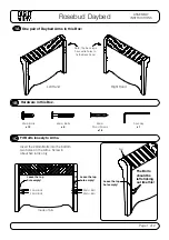 Night & Day Furniture Rosebud Daybed Assembly Instructions preview