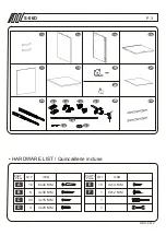 Предварительный просмотр 3 страницы Night & Day Furniture S-06D Assembly Instruction Manual