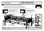 Preview for 6 page of Night & Day Furniture Sailboat Twin Bunk Bed Assembly Instructions Manual