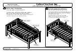 Preview for 8 page of Night & Day Furniture Sailboat Twin Bunk Bed Assembly Instructions Manual