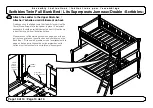 Предварительный просмотр 10 страницы Night & Day Furniture Scribbles Twin Bunk Bed Assembly Instructions Manual