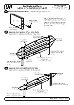 Preview for 2 page of Night & Day Furniture Sesame Footboard Assembly Instructions