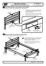 Preview for 3 page of Night & Day Furniture Sesame Footboard Assembly Instructions