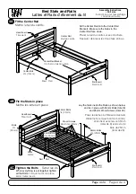 Preview for 4 page of Night & Day Furniture Sesame Footboard Assembly Instructions