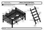 Preview for 9 page of Night & Day Furniture Sesame Twin Bunk Bed Assembly Instructions Manual