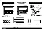 Preview for 1 page of Night & Day Furniture SHOE FITTINGS GOLD SEA HORSE Assembly Instructions Manual